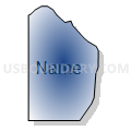 Census Tract 501.01, Washington County, Nebraska (Radial Fill with Shadow)