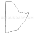 Census Tract 9706, Howard County, Nebraska (Light Gray Border)