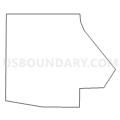 Census Tract 73.09, Douglas County, Nebraska (Light Gray Border)