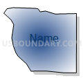 Census Tract 75.06, Douglas County, Nebraska (Radial Fill with Shadow)