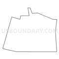 Census Tract 74.36, Douglas County, Nebraska (Light Gray Border)