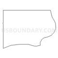 Census Tract 73.03, Douglas County, Nebraska (Light Gray Border)