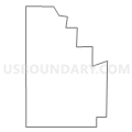 Census Tract 63.01, Douglas County, Nebraska (Light Gray Border)