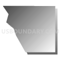 Census Tract 66.04, Douglas County, Nebraska (Gray Gradient Fill with Shadow)