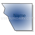 Census Tract 66.04, Douglas County, Nebraska (Radial Fill with Shadow)