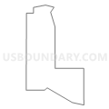 Census Tract 61.02, Douglas County, Nebraska (Light Gray Border)