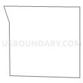 Census Tract 12, Hall County, Nebraska (Light Gray Border)