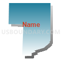 Census Tract 9694, Buffalo County, Nebraska (Blue Gradient Fill with Shadow)