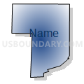 Census Tract 9694, Buffalo County, Nebraska (Radial Fill with Shadow)