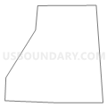 Census Tract 58.05, Clark County, Nevada (Light Gray Border)