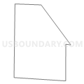 Census Tract 34.09, Clark County, Nevada (Light Gray Border)