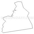 Census Tract 9801.01, Hillsborough County, New Hampshire (Light Gray Border)