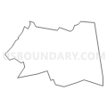 Census Tract 102, Hillsborough County, New Hampshire (Light Gray Border)
