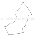 Census Tract 443, Merrimack County, New Hampshire (Light Gray Border)