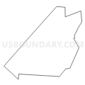 Census Tract 113, Atlantic County, New Jersey (Light Gray Border)