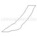 Census Tract 9900, Atlantic County, New Jersey (Light Gray Border)