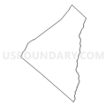Census Tract 211.02, Salem County, New Jersey (Light Gray Border)