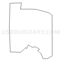 Census Tract 1.25, Bernalillo County, New Mexico (Light Gray Border)