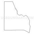 Census Tract 9713, Valencia County, New Mexico (Light Gray Border)