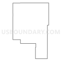 Census Tract 9502, Union County, New Mexico (Light Gray Border)