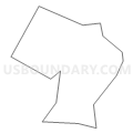 Census Tract 152, New York County, New York (Light Gray Border)