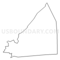Census Tract 124, Onondaga County, New York (Light Gray Border)