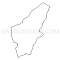 Census Tract 618, Jefferson County, New York (Light Gray Border)