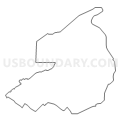 Census Tract 602, Jefferson County, New York (Light Gray Border)