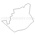 Census Tract 5185.01, Nassau County, New York (Light Gray Border)