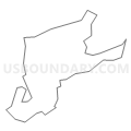Census Tract 4113.01, Nassau County, New York (Light Gray Border)