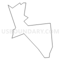 Census Tract 5193, Nassau County, New York (Light Gray Border)