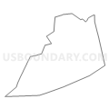 Census Tract 5906, Otsego County, New York (Light Gray Border)