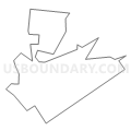 Census Tract 217.02, Oneida County, New York (Light Gray Border)