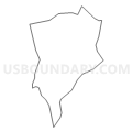 Census Tract 1580.02, Suffolk County, New York (Light Gray Border)