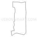 Census Tract 625.06, Saratoga County, New York (Light Gray Border)