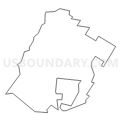 Census Tract 234, Oneida County, New York (Light Gray Border)