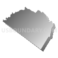 Census Tract 109.02, Orange County, New York (Gray Gradient Fill with Shadow)