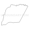 Census Tract 602, Franklin County, North Carolina (Light Gray Border)
