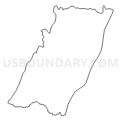 Census Tract 108, Nash County, North Carolina (Light Gray Border)