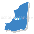 Census Tract 9.02, Wayne County, North Carolina (Solid Fill with Shadow)