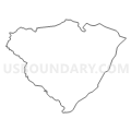 Census Tract 9602, Transylvania County, North Carolina (Light Gray Border)