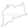 Census Tract 9604.02, Transylvania County, North Carolina (Light Gray Border)