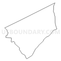 Census Tract 14, Wilson County, North Carolina (Light Gray Border)