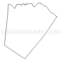 Census Tract 117.03, New Hanover County, North Carolina (Light Gray Border)