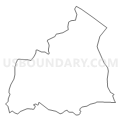 Census Tract 9503.02, Cleveland County, North Carolina (Light Gray Border)