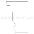 Census Tract 9689, Ransom County, North Dakota (Light Gray Border)