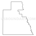 Census Tract 117, Grand Forks County, North Dakota (Light Gray Border)
