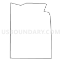 Census Tract 101.06, Cass County, North Dakota (Light Gray Border)