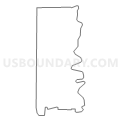 Census Tract 9709, Richland County, North Dakota (Light Gray Border)