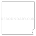 Census Tract 9523, Bottineau County, North Dakota (Light Gray Border)